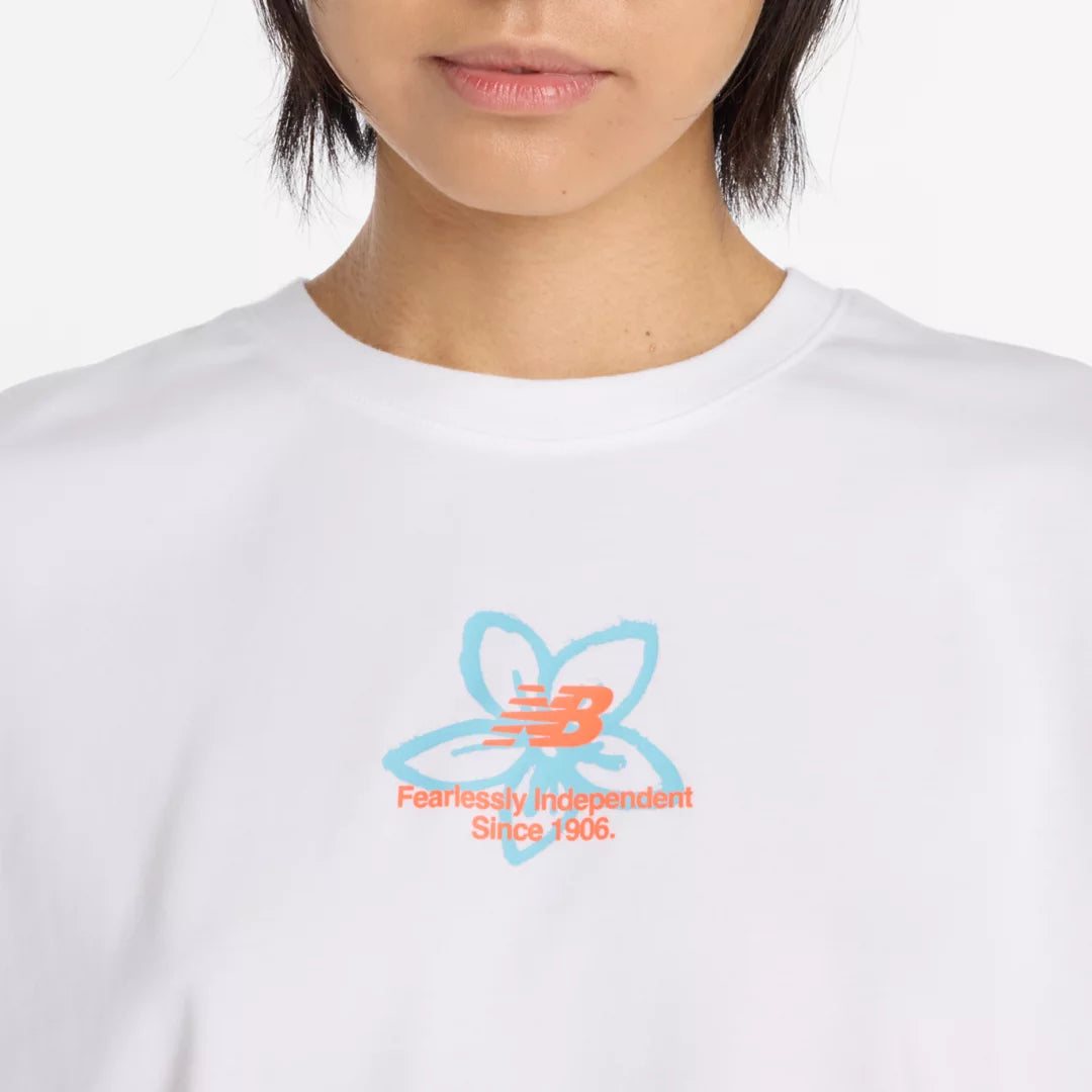New Balance Boston City Run Relaxed T-Shirt For Women