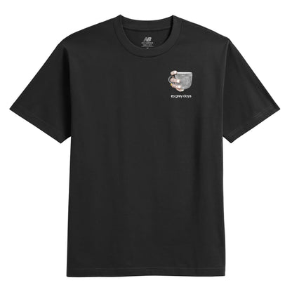 New Balance Grey Days Coffee Oversized T-Shirt For Men