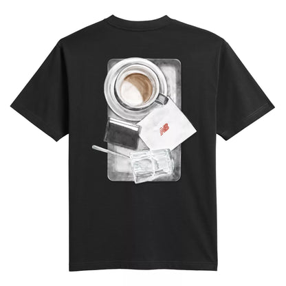 New Balance Grey Days Coffee Oversized T-Shirt For Men