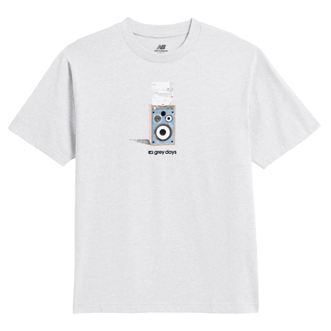 New Balance Grey Days Speaker T-Shirt For Men