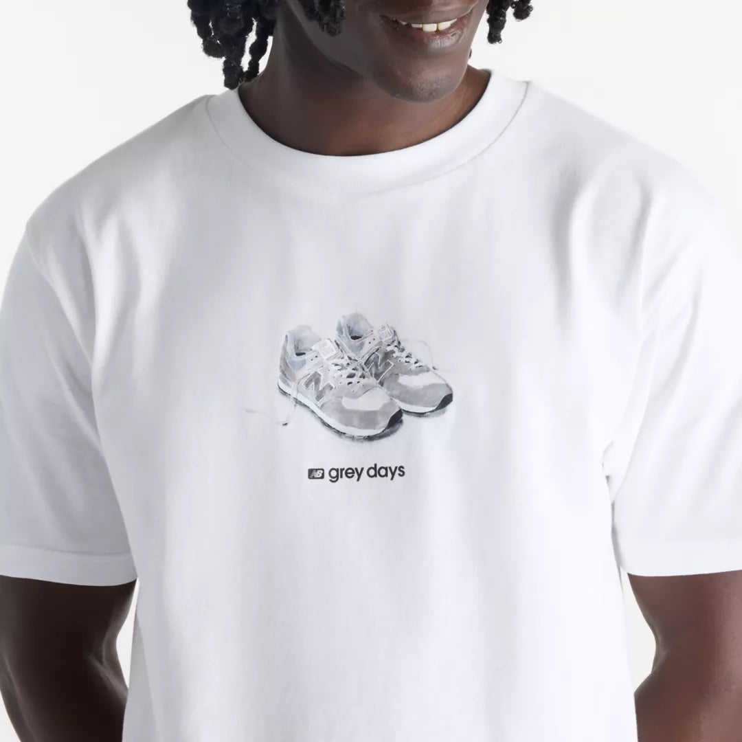 New Balance Grey Days 574 T-Shirt For Men