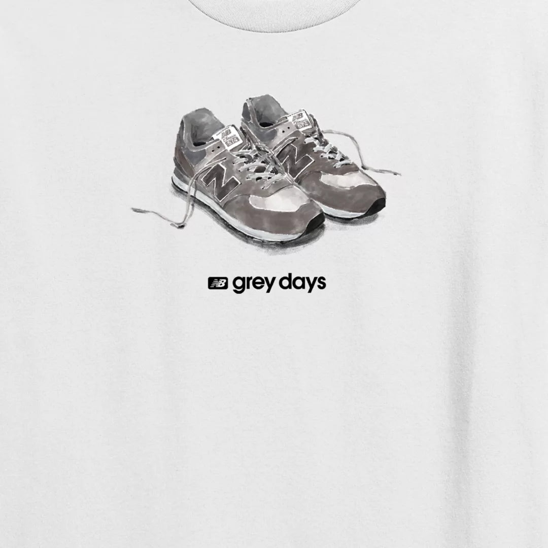 New Balance Grey Days 574 T-Shirt For Men