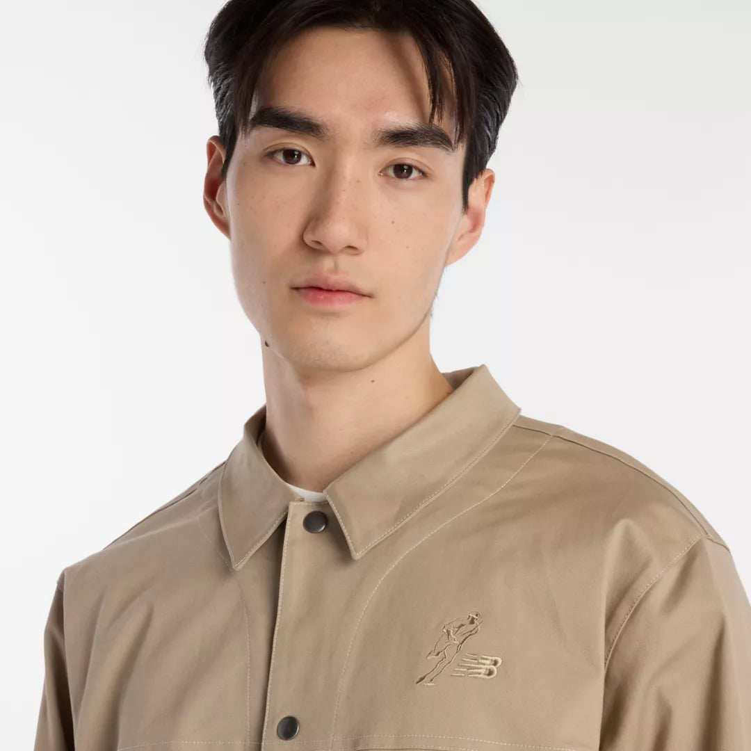 New Balance Shohei Woven Twill Lined Jacket For Men