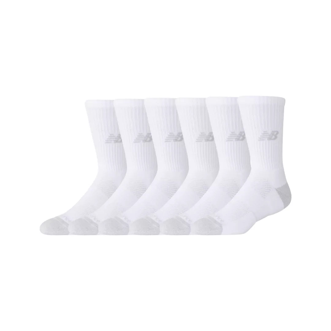 New Balance Active  Crew Socks 6 Pack For Men