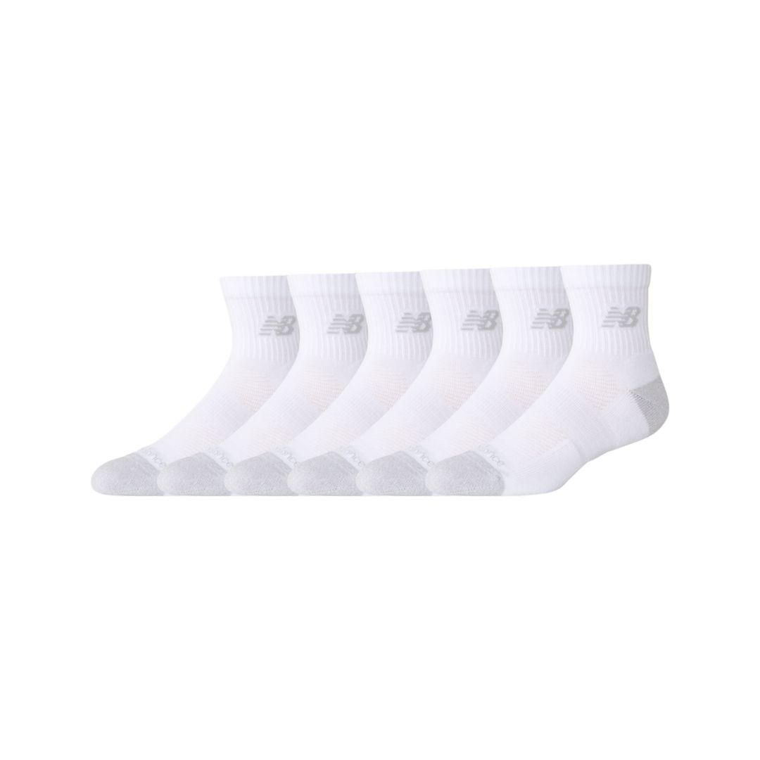 New Balance Active  QTR Socks 6 Pack For Men