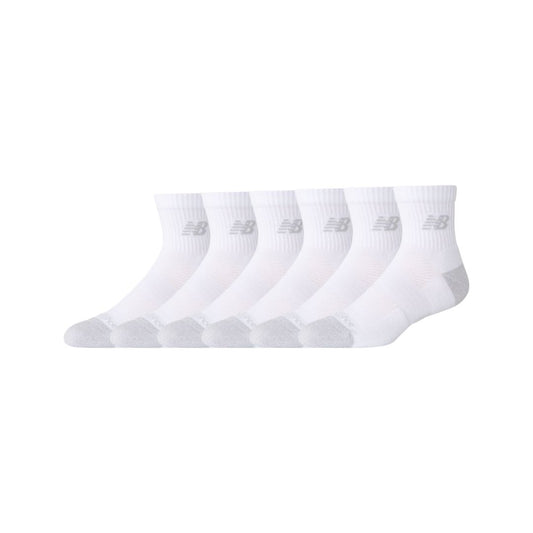 New Balance Active  QTR Socks 6 Pack For Men