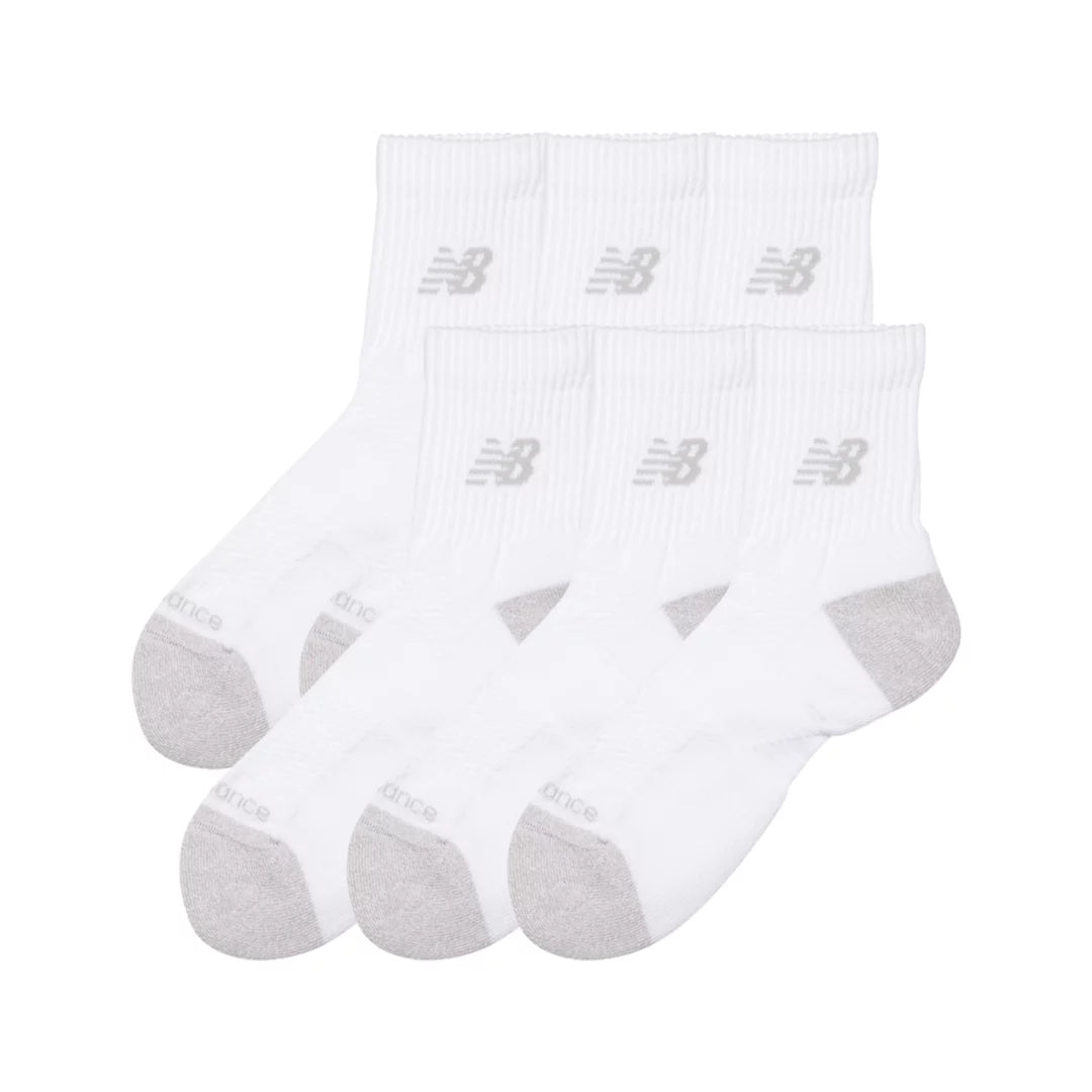 New Balance Active  QTR Socks 6 Pack For Men