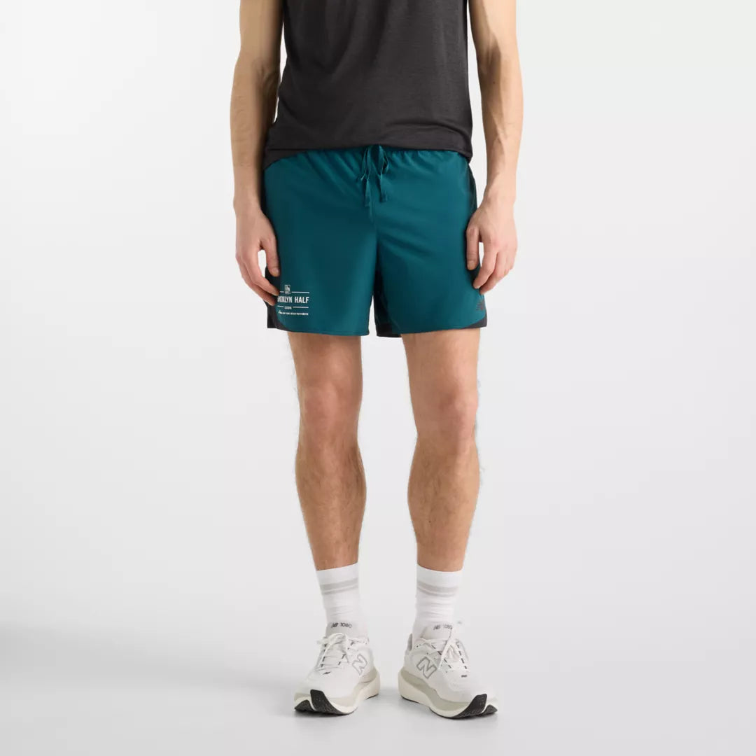 New Balance RBC Brooklyn Half RC Essential Run Short 5" For Men