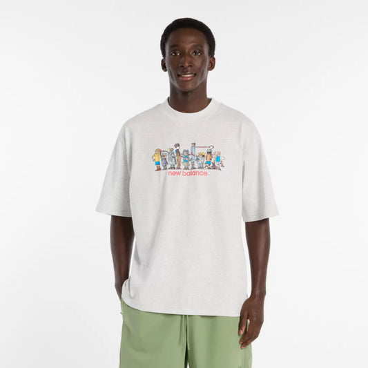 New Balance Ghica Line Up Oversized T-shirt For Men