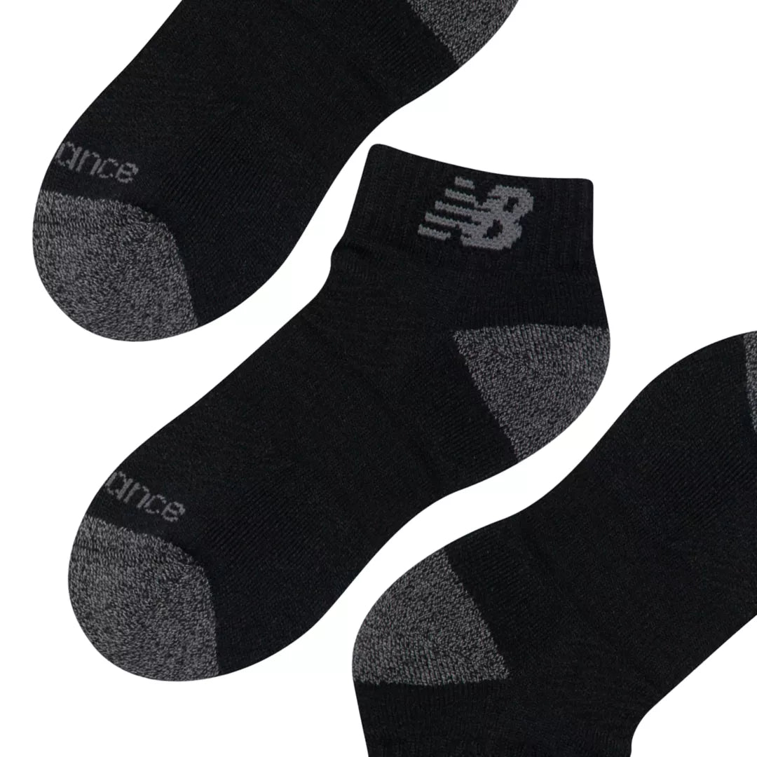 New Balance Youth Active Low Cut Socks 3 Pack For Kids