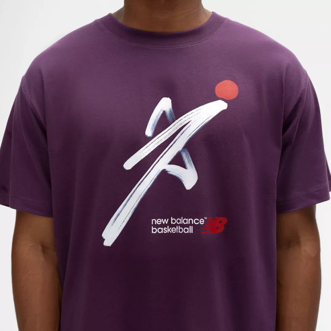 New Balance Basketball Painted T-Shirt For Men