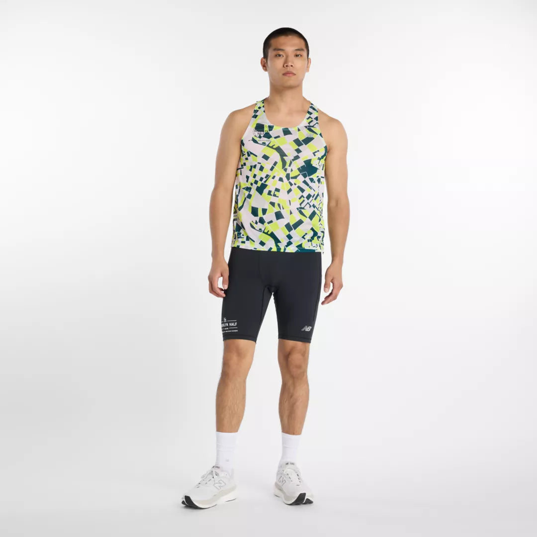 New Balance RBC Brooklyn Half Printed RC Essential Singlet For Men