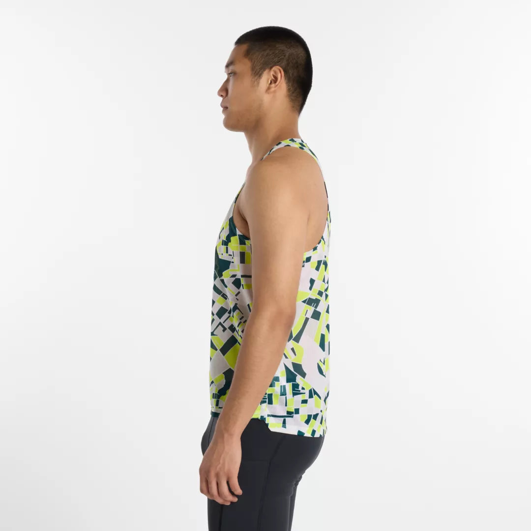 New Balance RBC Brooklyn Half Printed RC Essential Singlet For Men