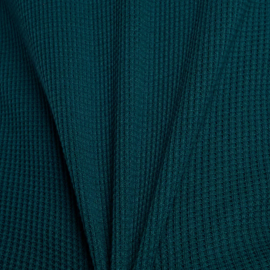 New Balance Numeric Waffle Knit Long Sleeve Henley For Men