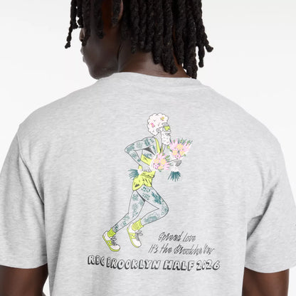 New Balance RBC Brooklyn Half Men's Graphic T-Shirt - Flowers For Men