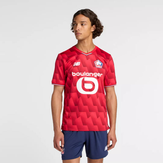 New Balance Lille LOSC Home Short Sleeve Jersey For Men