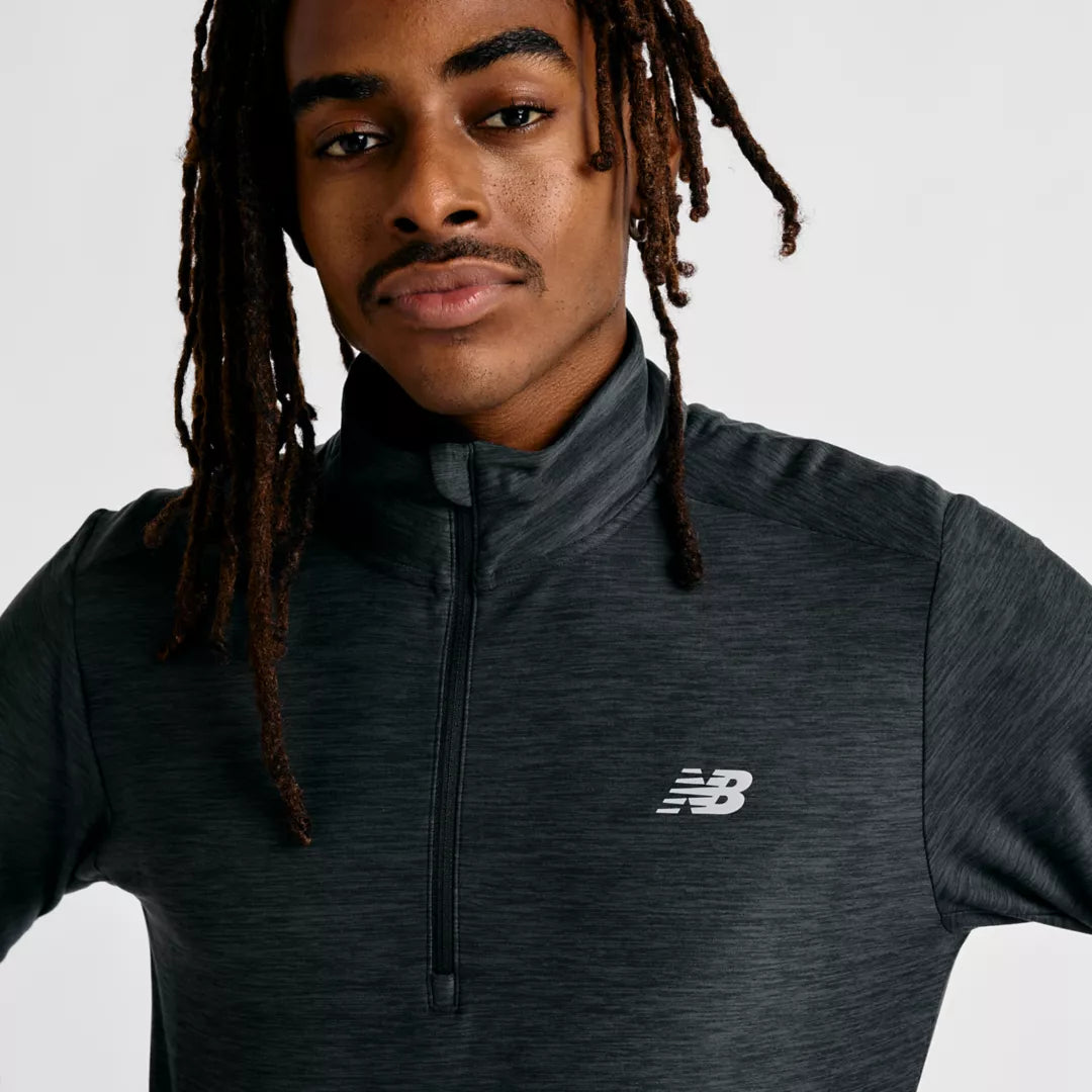 New Balance Space Dye 1/4 Zip For Men