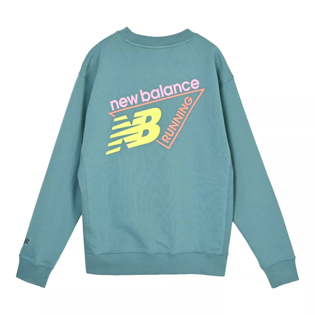 New Balance Classic Tri-Logo French Terry Crew For Men