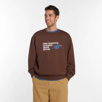 New Balance Numeric French Terry Crew For Men