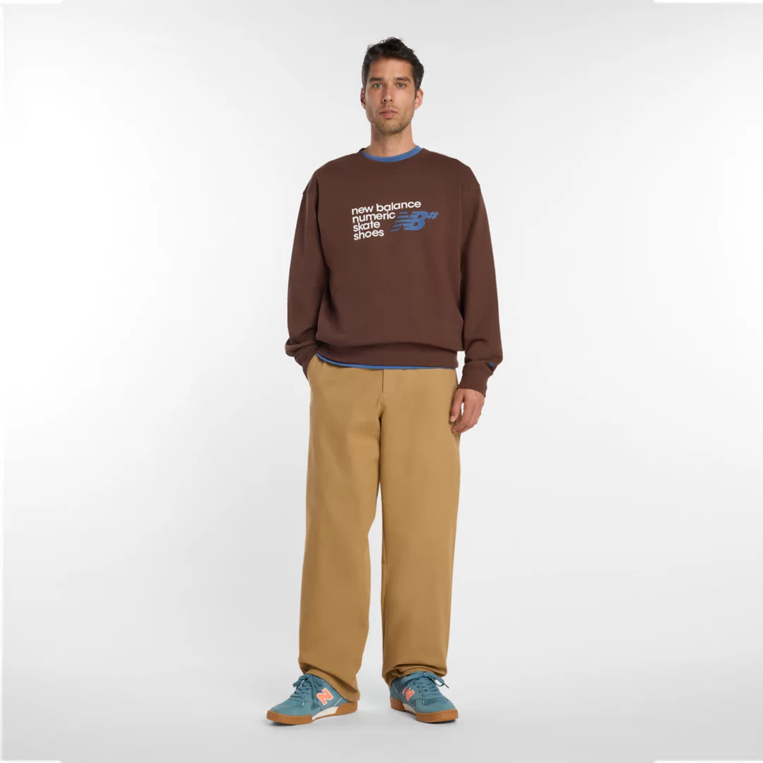 New Balance Numeric French Terry Crew For Men