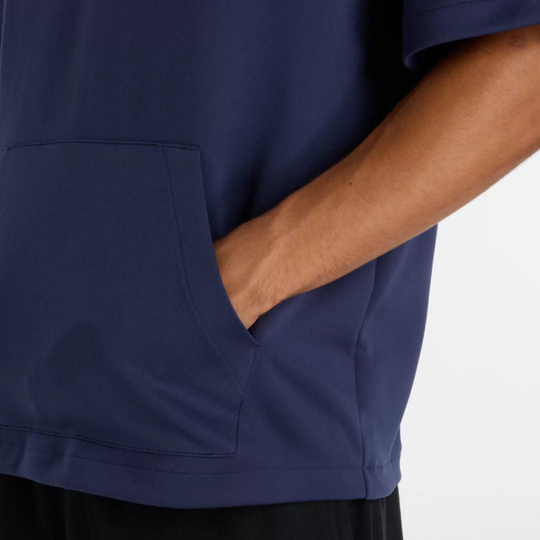 New Balance Short Sleeve Hoodie For Men