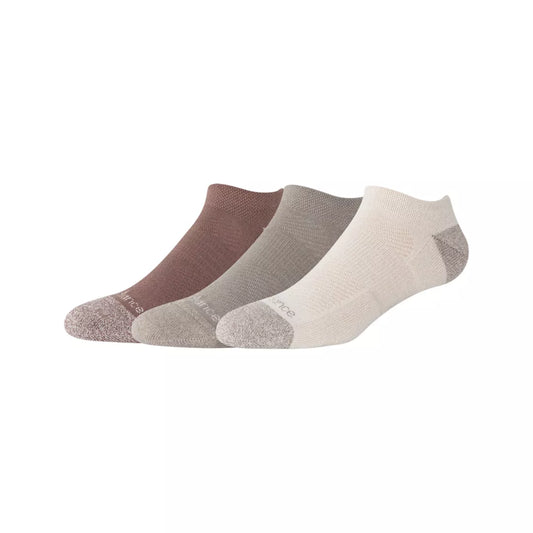 New Balance Active  No Show Socks 3 Pack For Men|Women