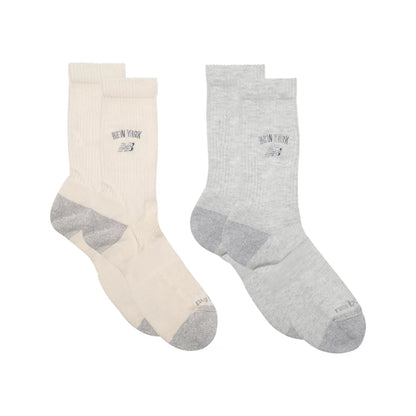 New Balance NY City Sock 2 Pack For Men|Women