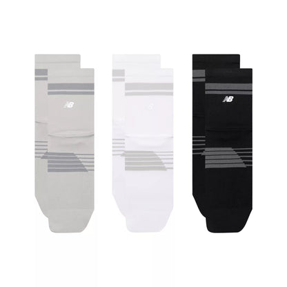 New Balance Pro Running QTR Socks 3 Pack For Men|Women