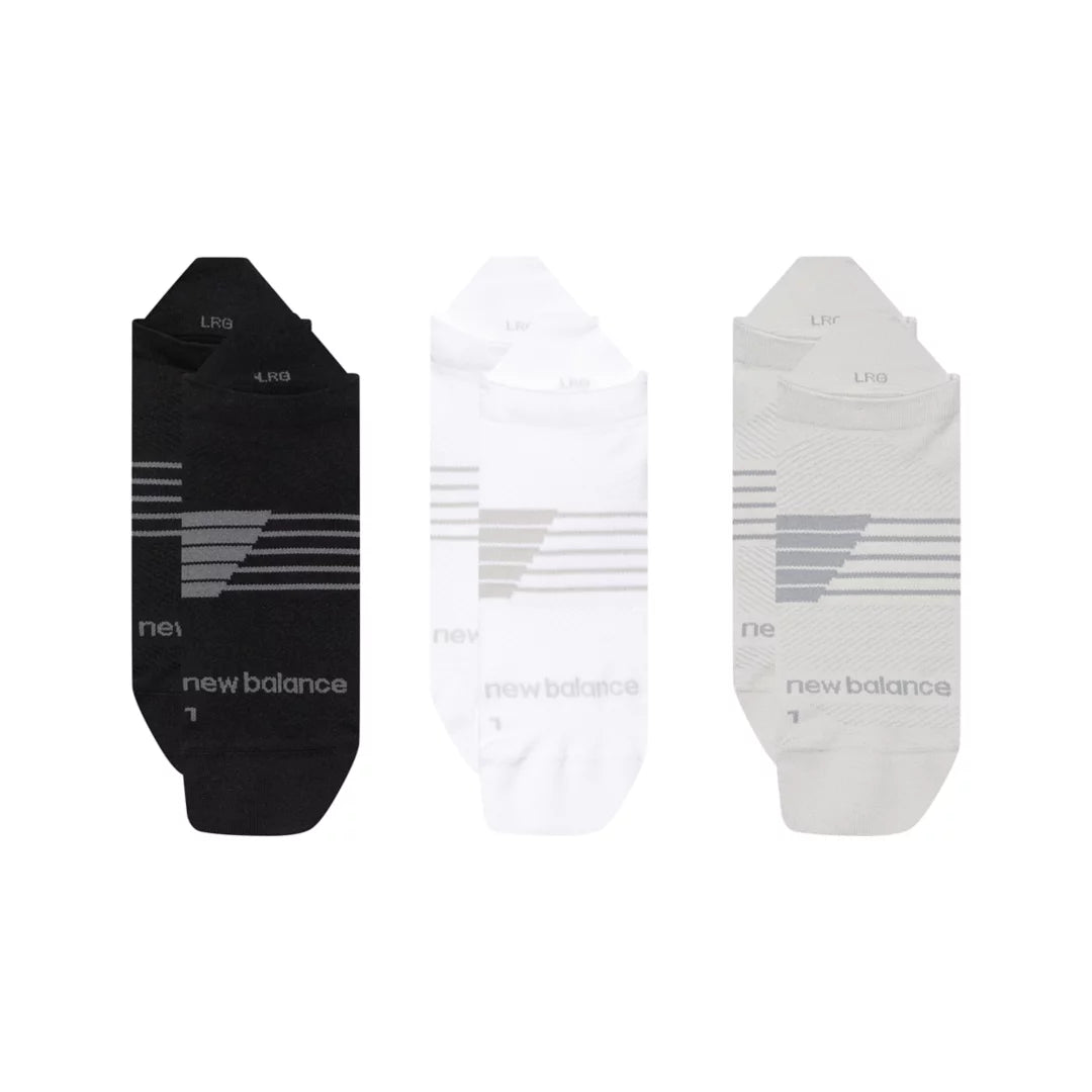 New Balance Pro Running Tab Socks 3 Pack For Men|Women