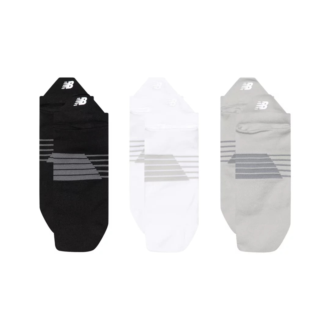 New Balance Pro Running Tab Socks 3 Pack For Men|Women