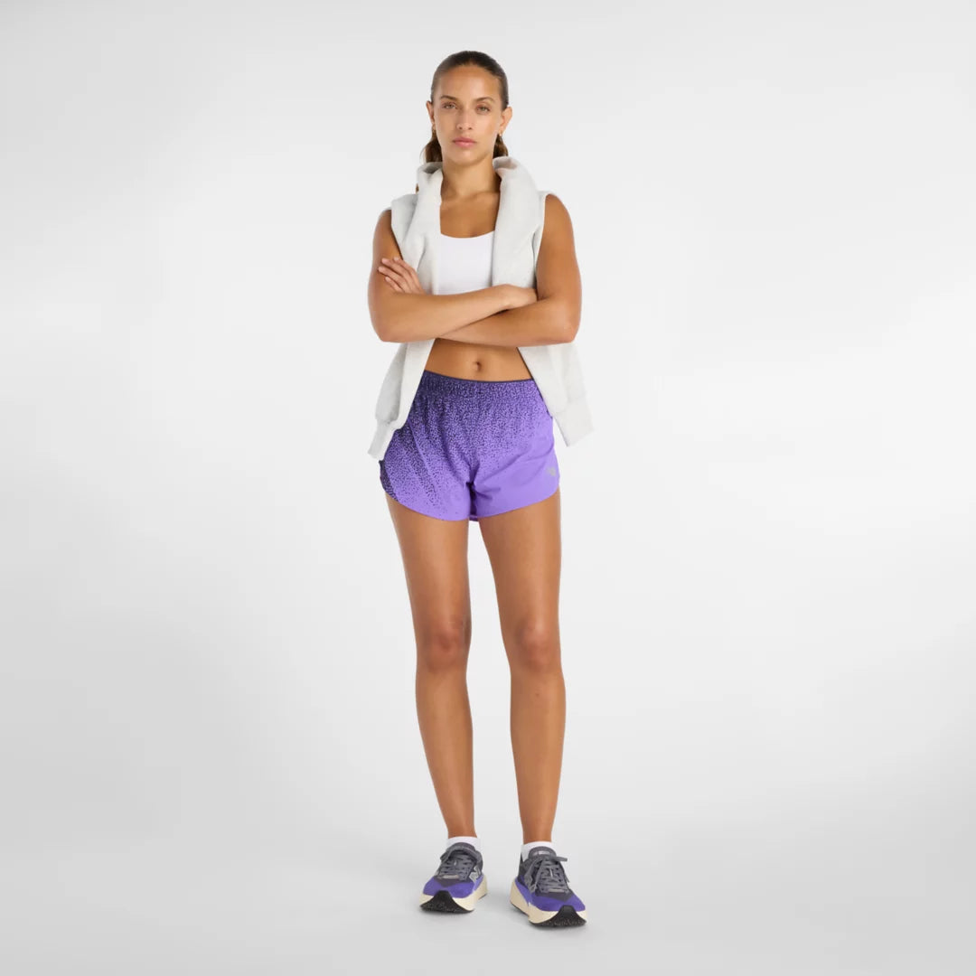 New Balance RC Ultra Light Printed Short 3" For Women