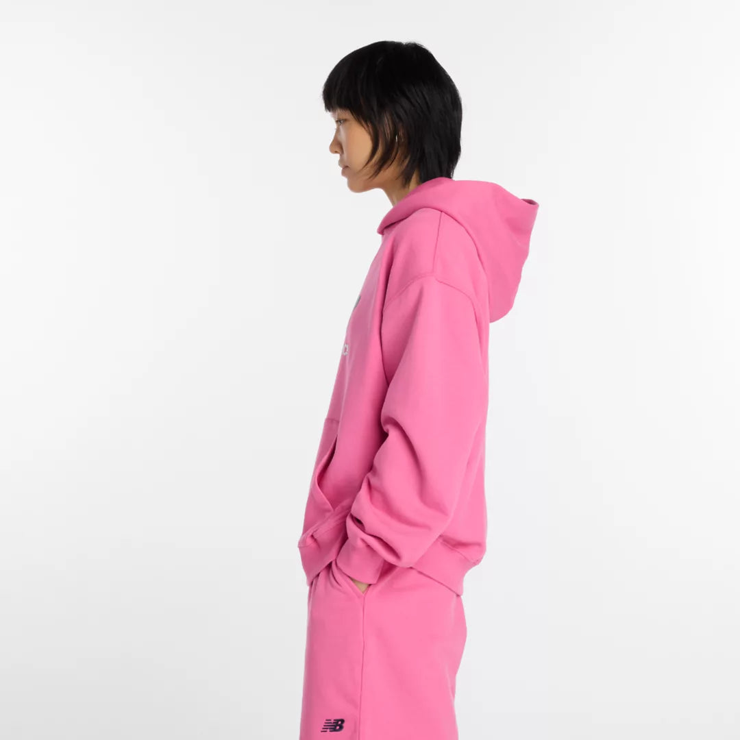 New Balance Athletics French Terry Logo Hoodie For Women