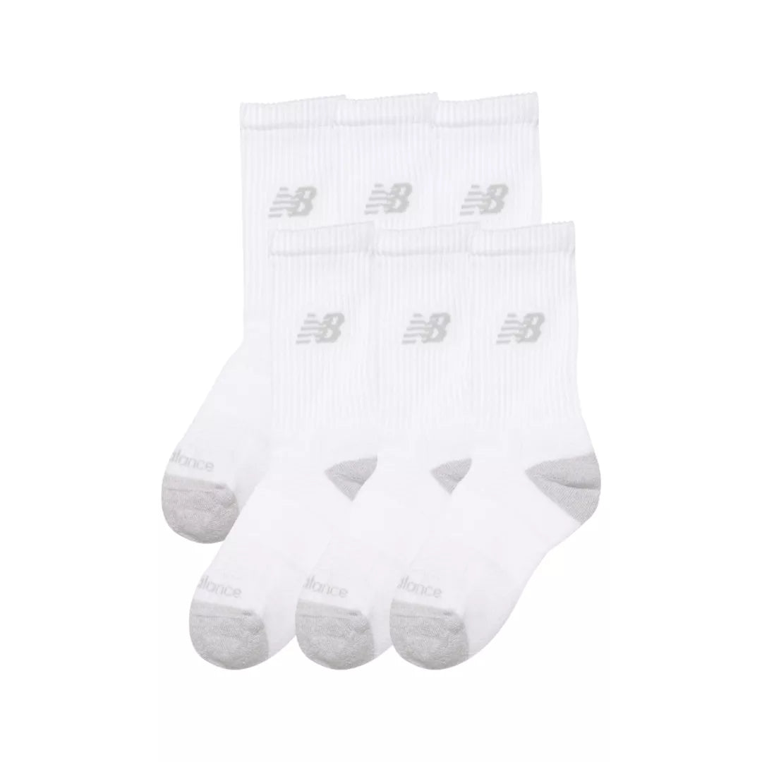 New Balance Youth Active Crew Socks 6 Pack For Kids