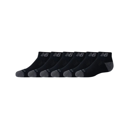 New Balance Youth Active Low Cut Socks 6 Pack For Kids