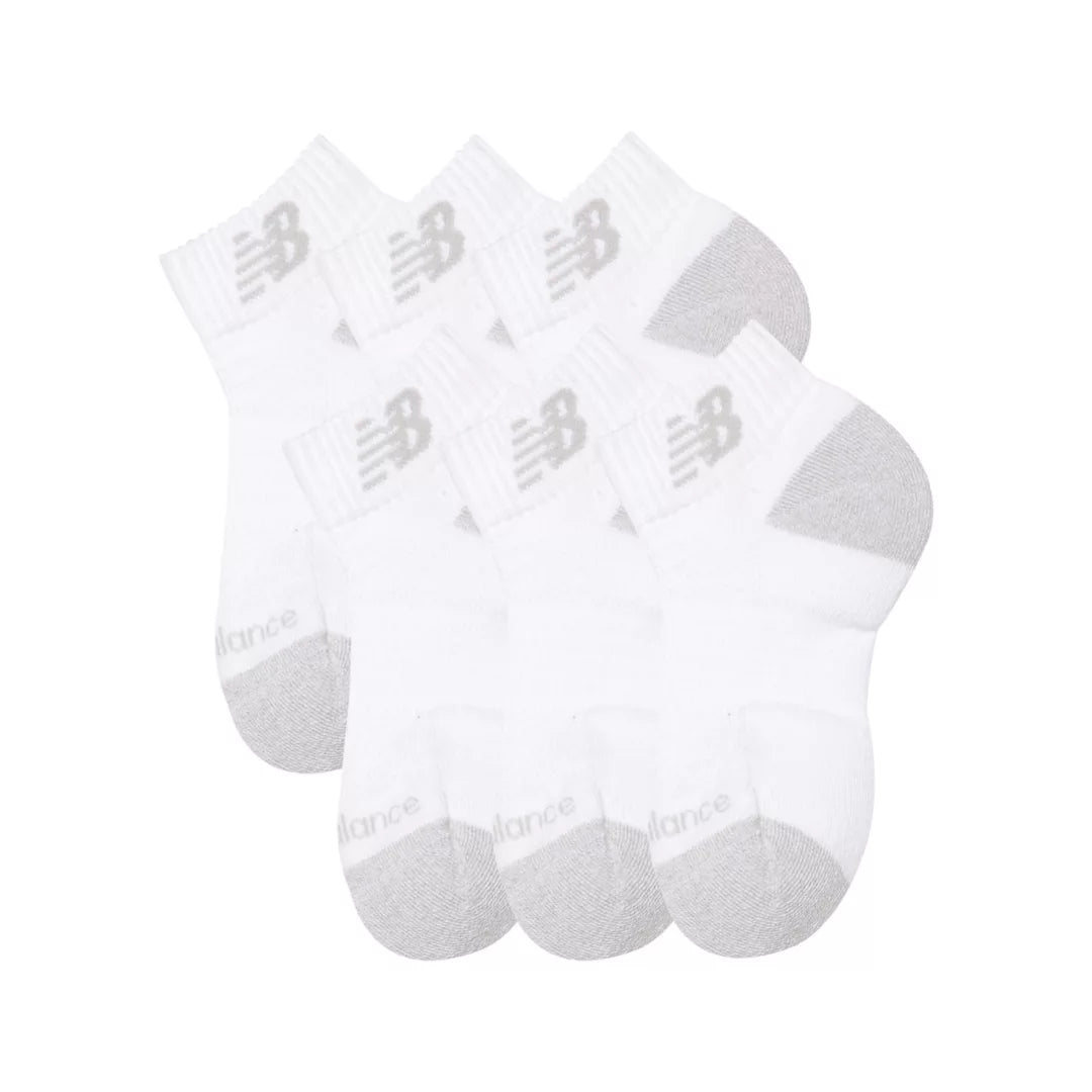 New Balance Youth Active Low Cut Socks 6 Pack For Kids