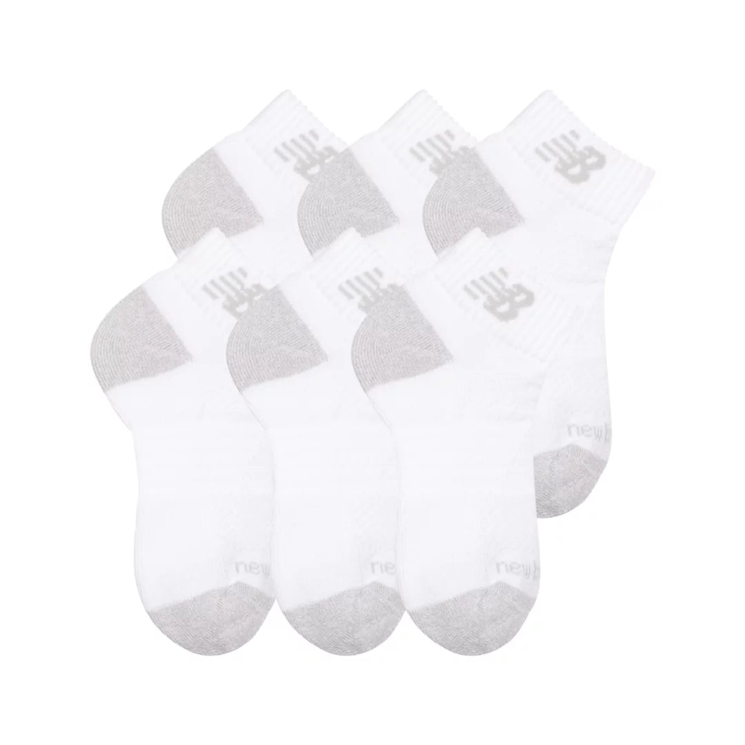New Balance Youth Active Low Cut Socks 6 Pack For Kids