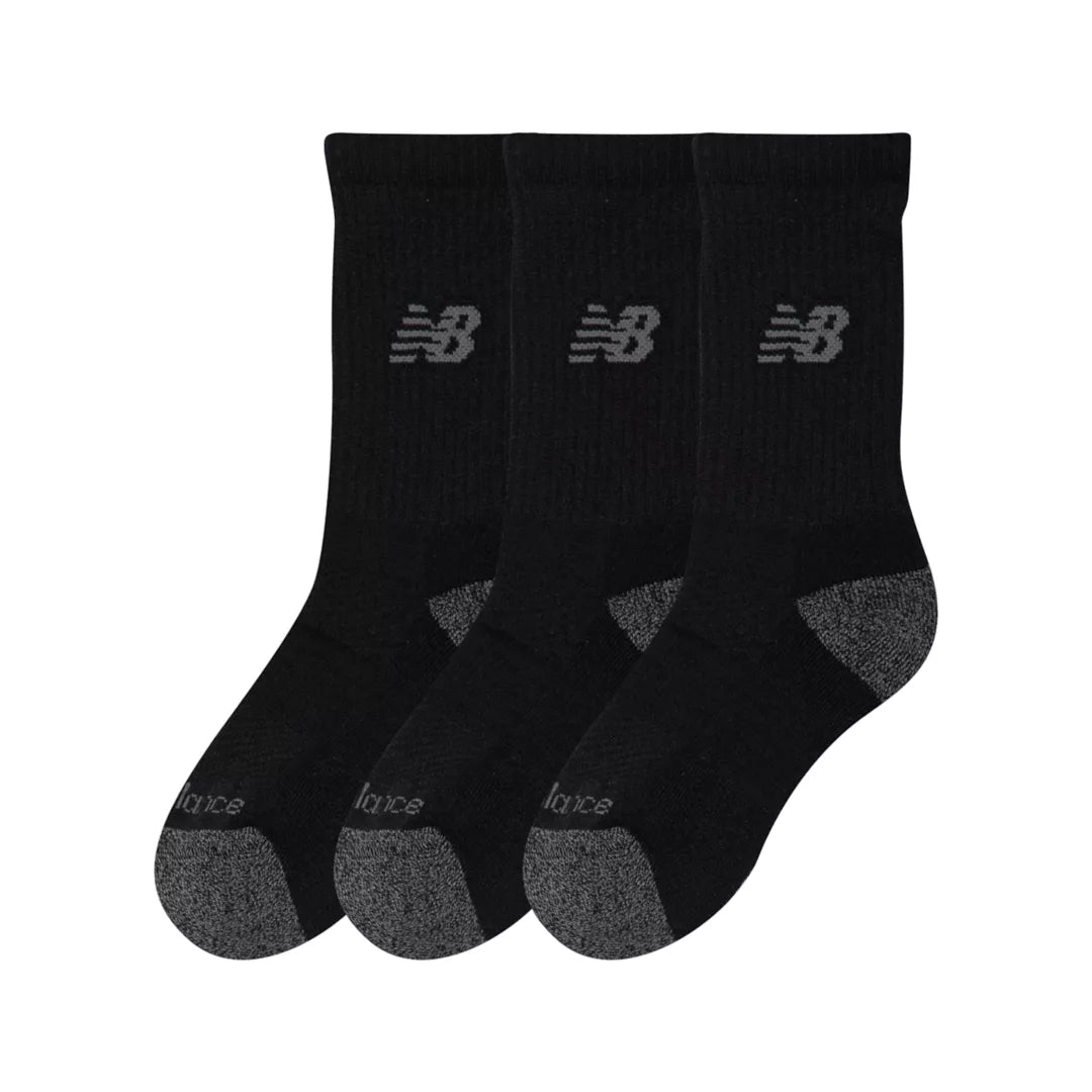 New Balance Youth Active Crew Socks 3 Pack For Kids