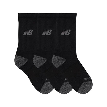 New Balance Youth Active Crew Socks 3 Pack For Kids