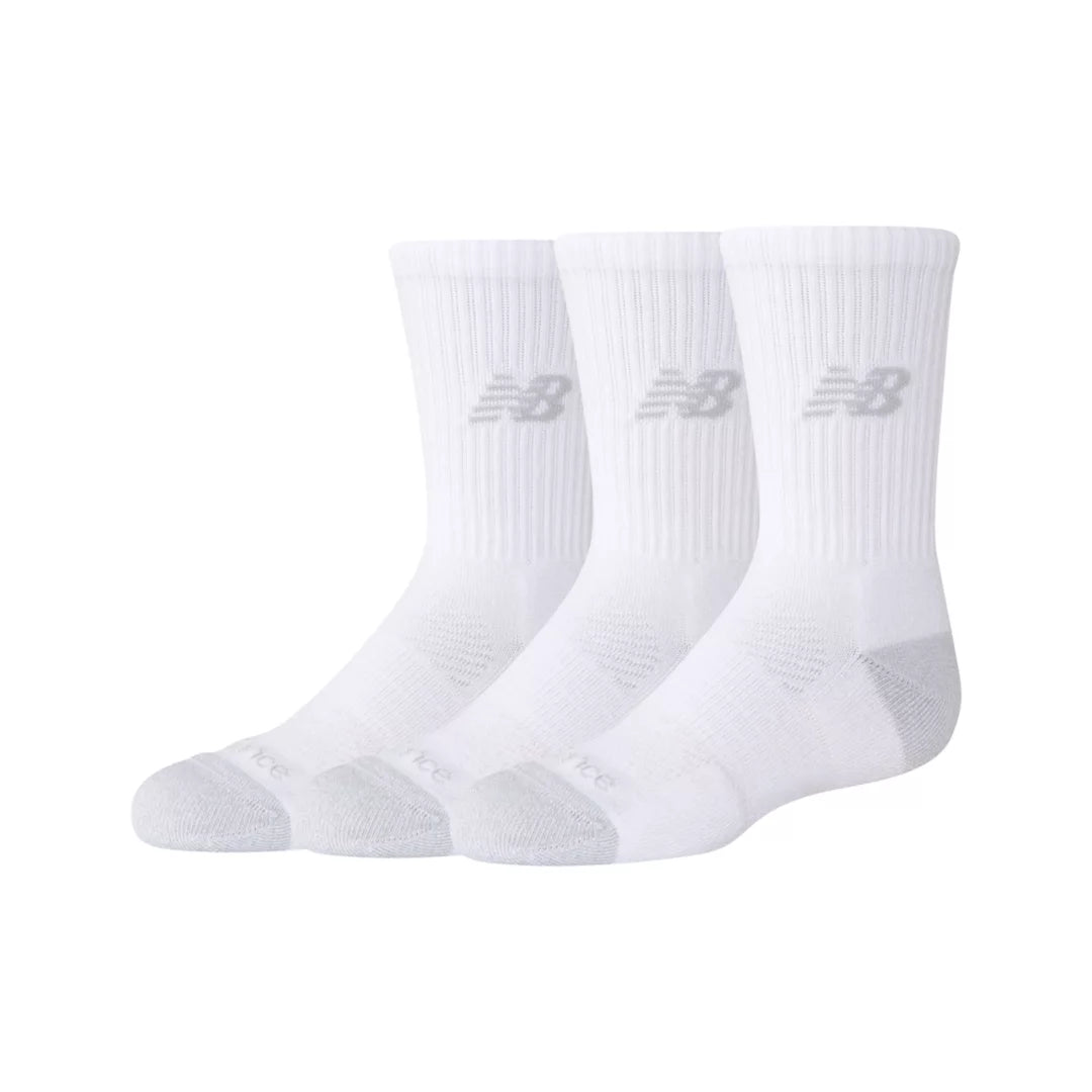 New Balance Youth Active Crew Socks 3 Pack For Kids