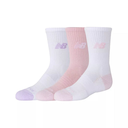 New Balance Youth Active Crew Socks 3 Pack For Kids
