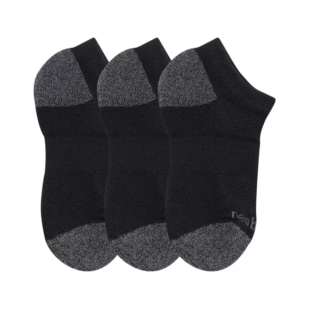 New Balance Youth Active No Show Socks 3 Pack For Kids