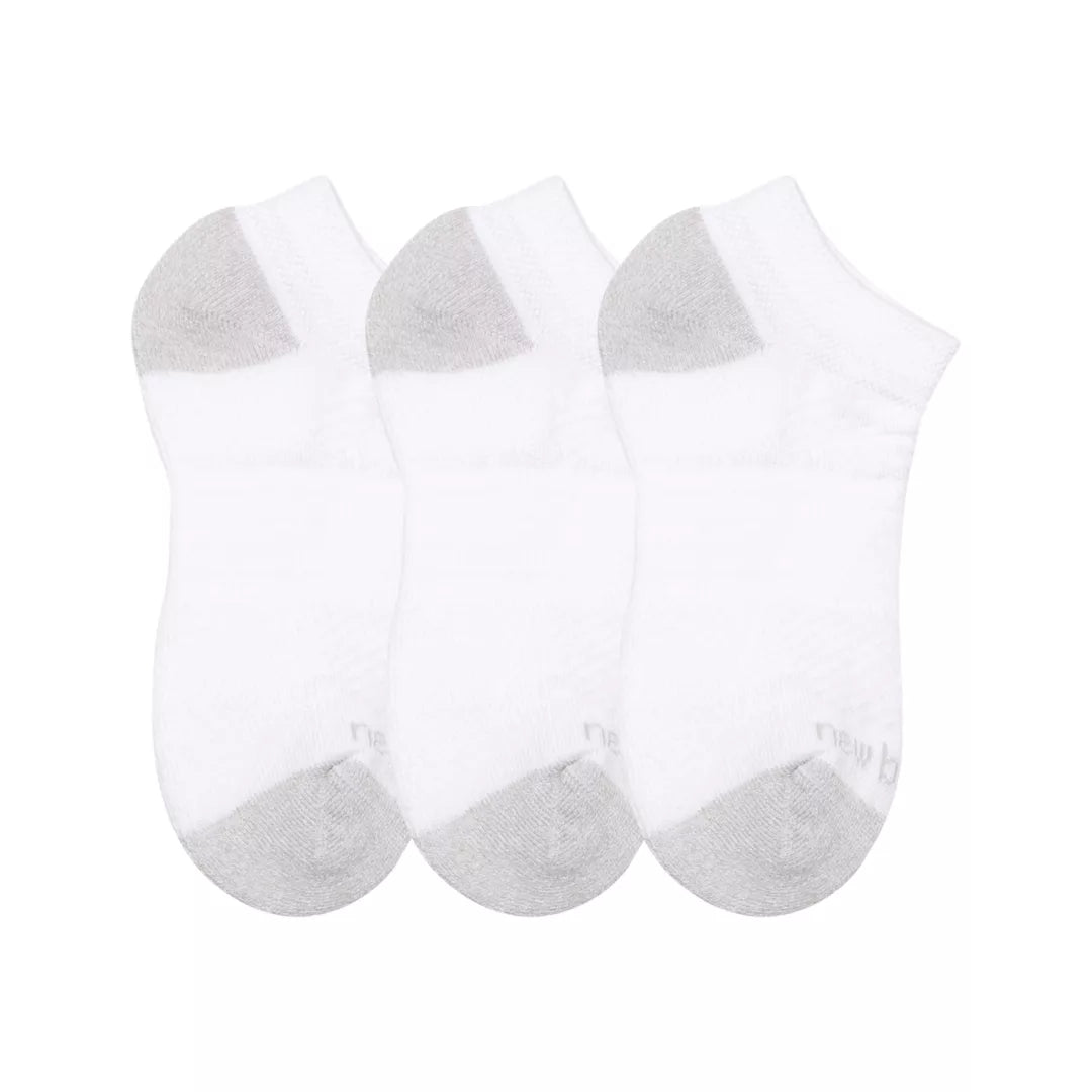 New Balance Youth Active No Show Socks 3 Pack For Kids