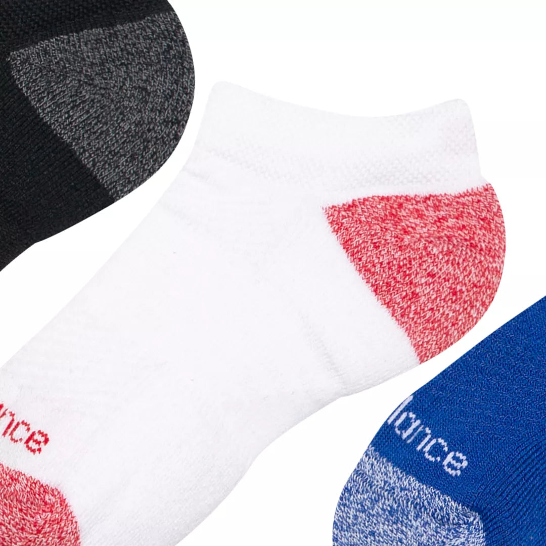 New Balance Youth Active No Show Socks 3 Pack For Kids