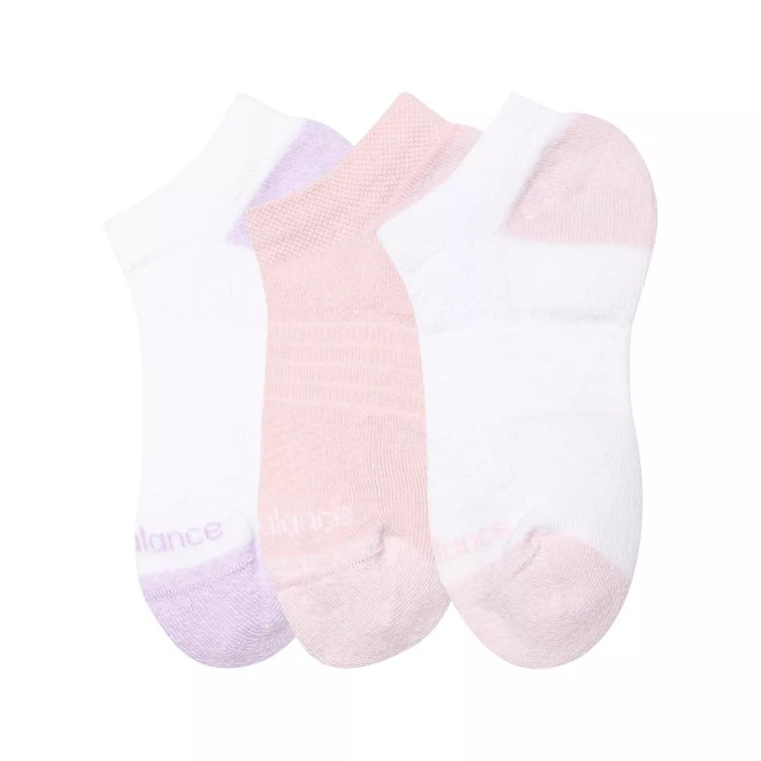 New Balance Youth Active No Show Socks 3 Pack For Kids