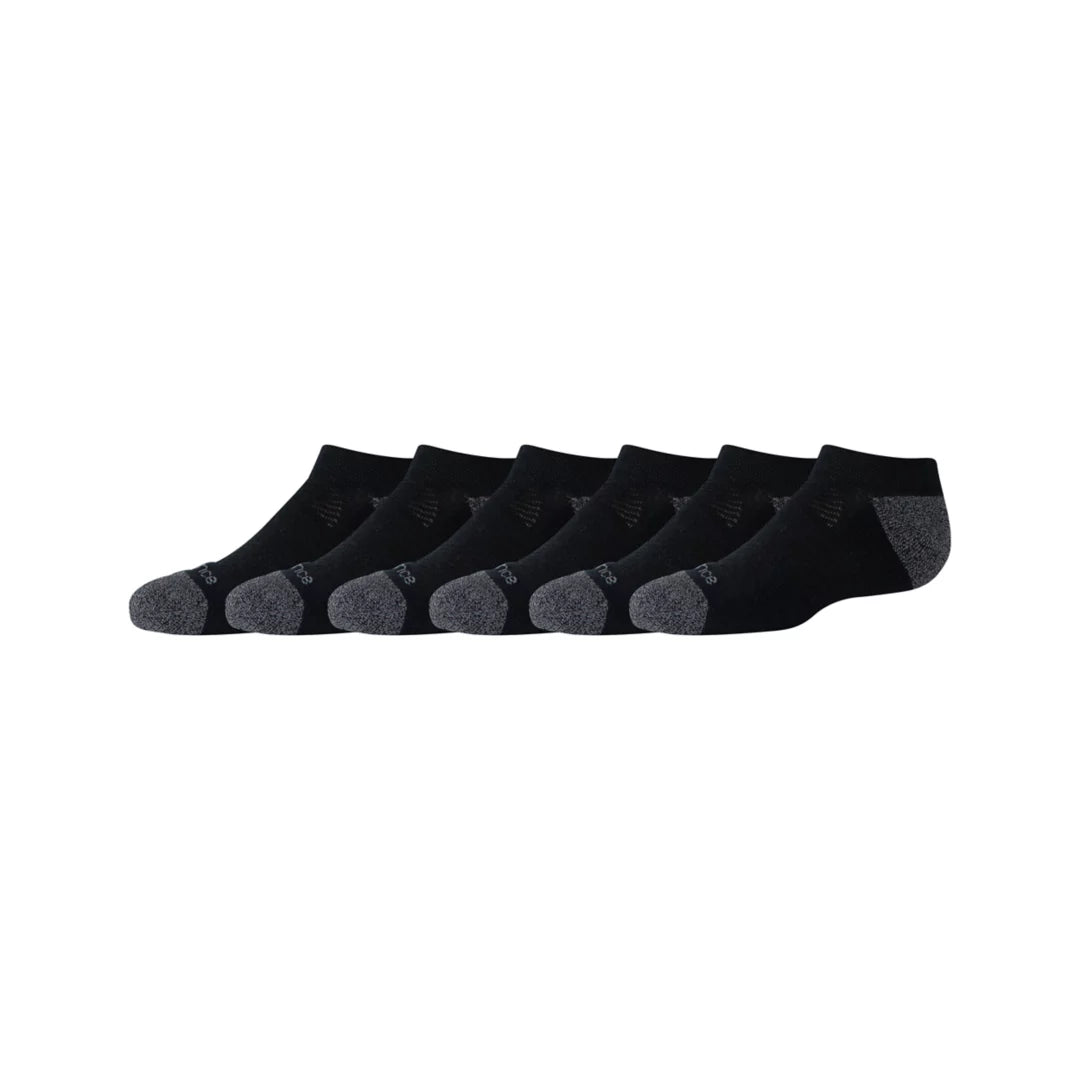 New Balance Youth Active No Show Socks 6 Pack For Kids