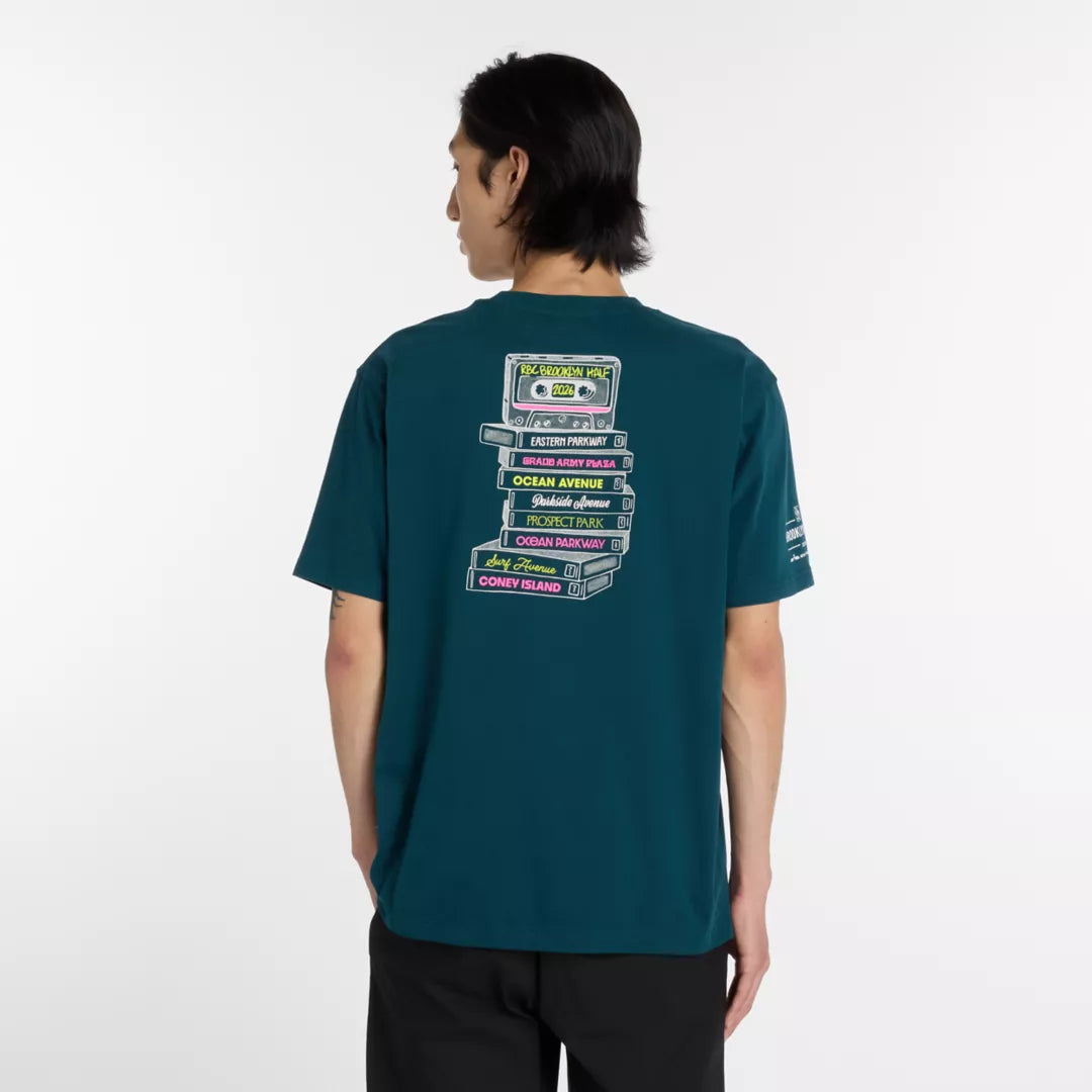 New Balance RBC Brooklyn Half Men's Graphic T-Shirt - Cassette For Men