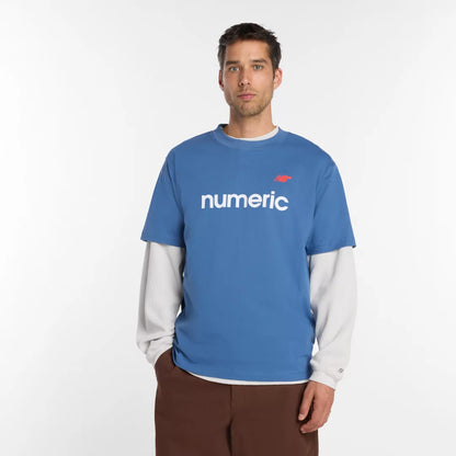 New Balance Numeric Linear Logo T-Shirt For Men