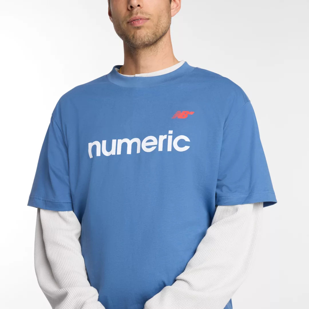 New Balance Numeric Linear Logo T-Shirt For Men