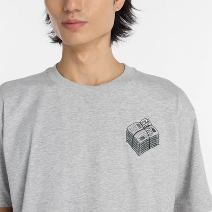 New Balance RBC Brooklyn Half Men's Graphic T-Shirt - Newspaper For Men