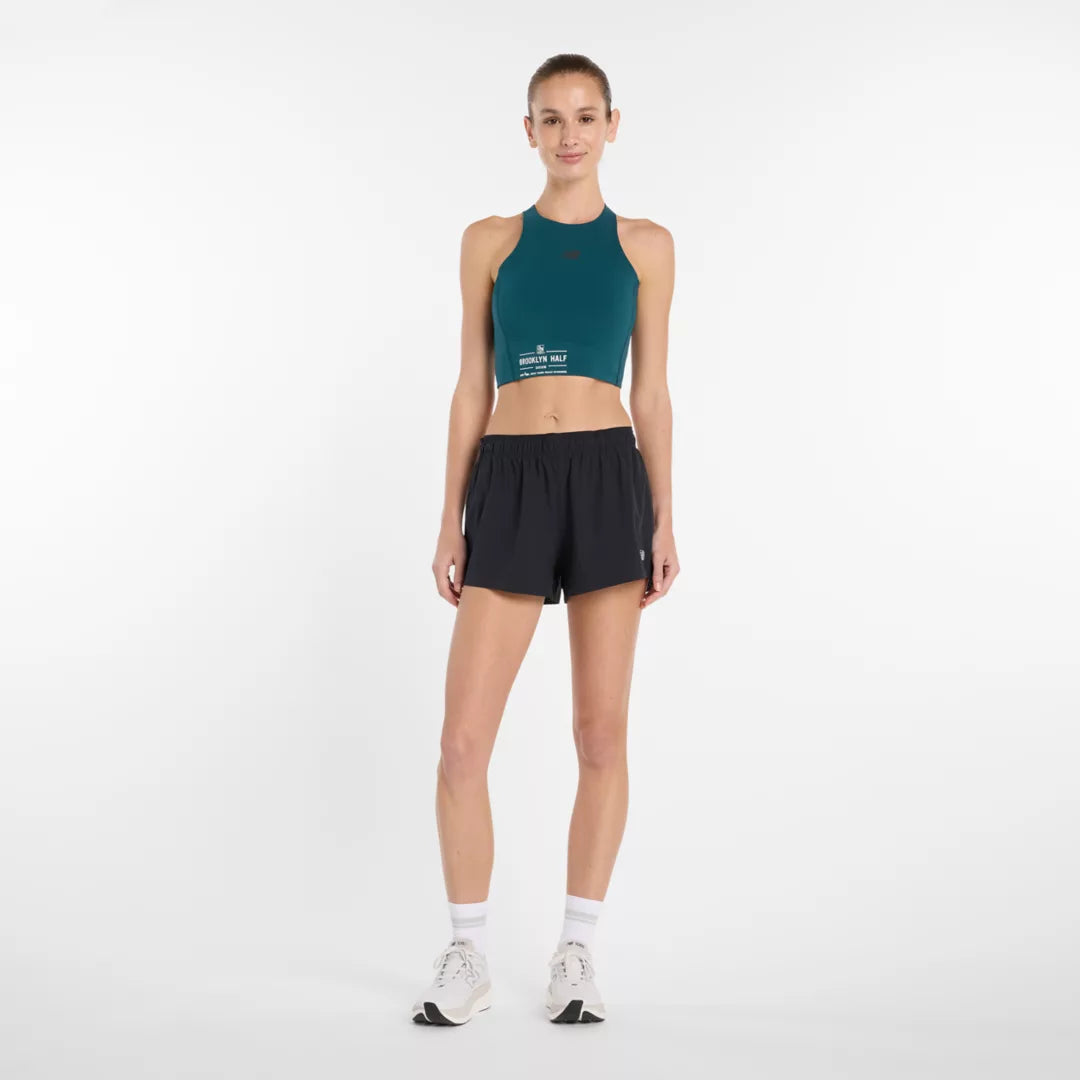 New Balance RBC Brooklyn Half RC Elite Storage Crop Tank For Women